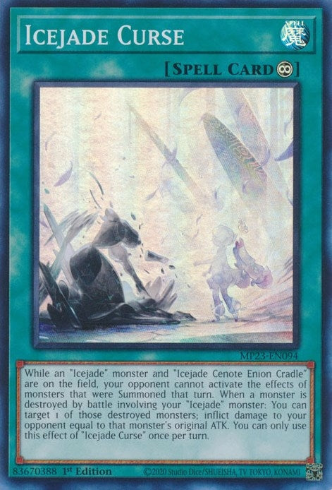 Image for Icejade Curse (MP23-EN094) (25th Anniversary Tin: Dueling Heroes Mega Pack) (MP23) - YuGiOh