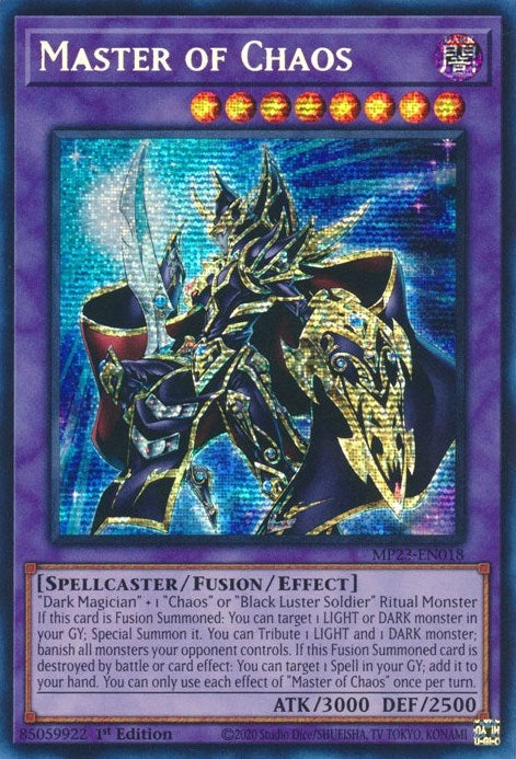 Image for Master of Chaos (MP23-EN018) (25th Anniversary Tin: Dueling Heroes Mega Pack) (MP23) - YuGiOh