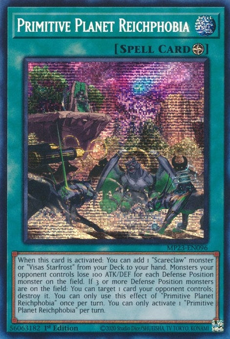 Image for Primitive Planet Reichphobia (MP23-EN096) (25th Anniversary Tin: Dueling Heroes Mega Pack) (MP23) - YuGiOh