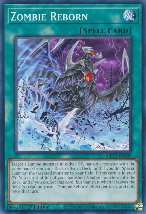 Image for Zombie Reborn (MP23-EN098) (25th Anniversary Tin: Dueling Heroes Mega Pack) (MP23) - YuGiOh