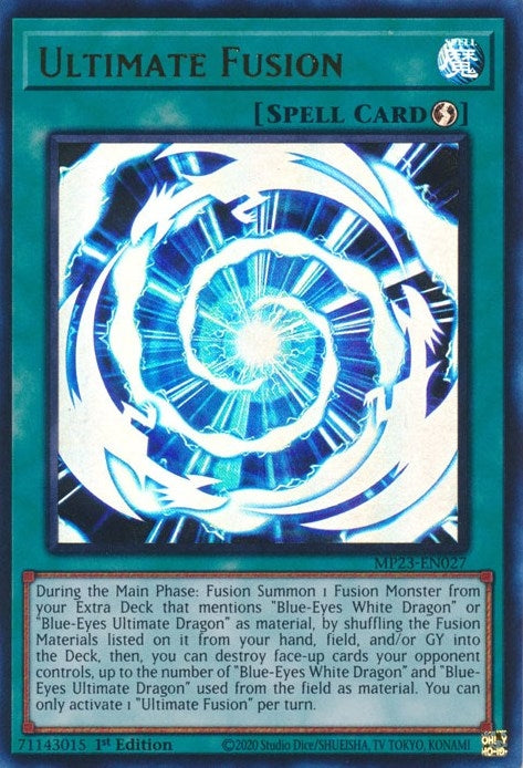 Image for Ultimate Fusion (MP23-EN027) (25th Anniversary Tin: Dueling Heroes Mega Pack) (MP23) - YuGiOh