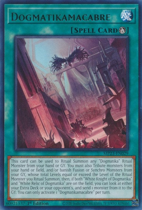 Image for Dogmatikamacabre (MP23-EN029) (25th Anniversary Tin: Dueling Heroes Mega Pack) (MP23) - YuGiOh