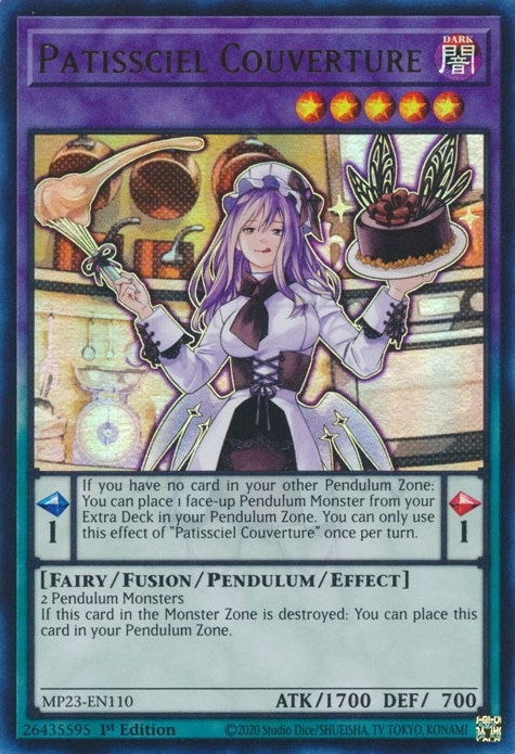 Image for Patissciel Couverture (MP23-EN110) (25th Anniversary Tin: Dueling Heroes Mega Pack) (MP23) - YuGiOh