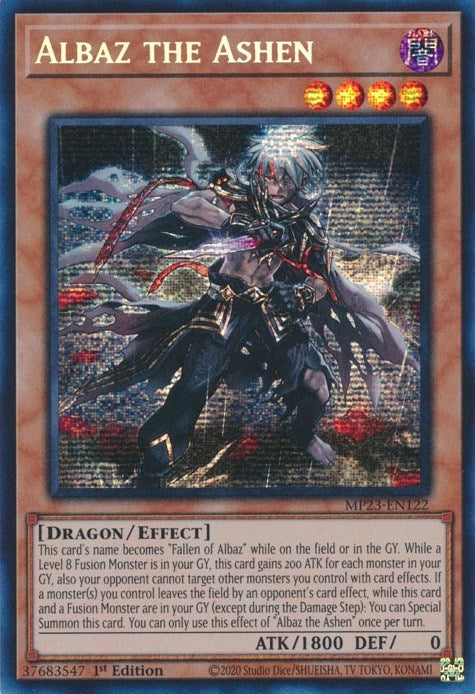 Image for Albaz the Ashen (MP23-EN122) (25th Anniversary Tin: Dueling Heroes Mega Pack) (MP23) - YuGiOh