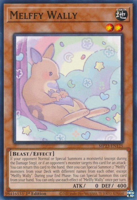 Image for Melffy Wally (MP23-EN125) (25th Anniversary Tin: Dueling Heroes Mega Pack) (MP23) - YuGiOh