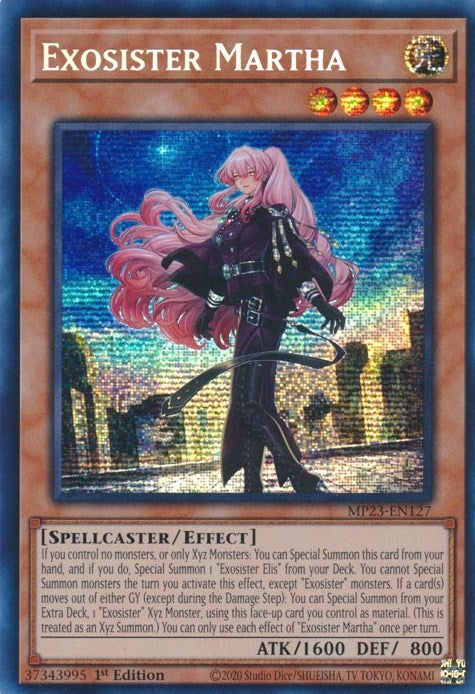 Image for Exosister Martha (MP23-EN127) (25th Anniversary Tin: Dueling Heroes Mega Pack) (MP23) - YuGiOh