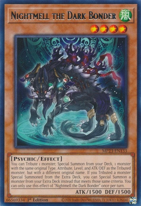 Image for Nightmell the Dark Bonder (MP23-EN133) (25th Anniversary Tin: Dueling Heroes Mega Pack) (MP23) - YuGiOh