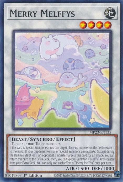 Image for Merry Melffys (MP23-EN135) (25th Anniversary Tin: Dueling Heroes Mega Pack) (MP23) - YuGiOh