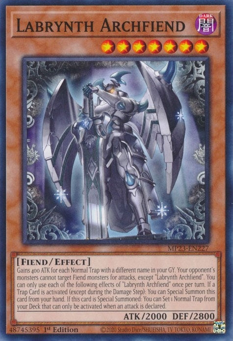 Image for Labrynth Archfiend (MP23-EN227) (25th Anniversary Tin: Dueling Heroes Mega Pack) (MP23) - YuGiOh