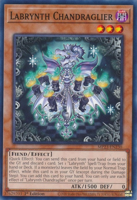 Image for Labrynth Chandraglier (MP23-EN230) (25th Anniversary Tin: Dueling Heroes Mega Pack) (MP23) - YuGiOh