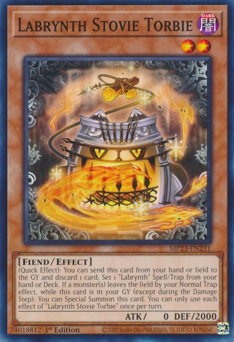 Image for Labrynth Stovie Torbie (MP23-EN231) (25th Anniversary Tin: Dueling Heroes Mega Pack) (MP23) - YuGiOh