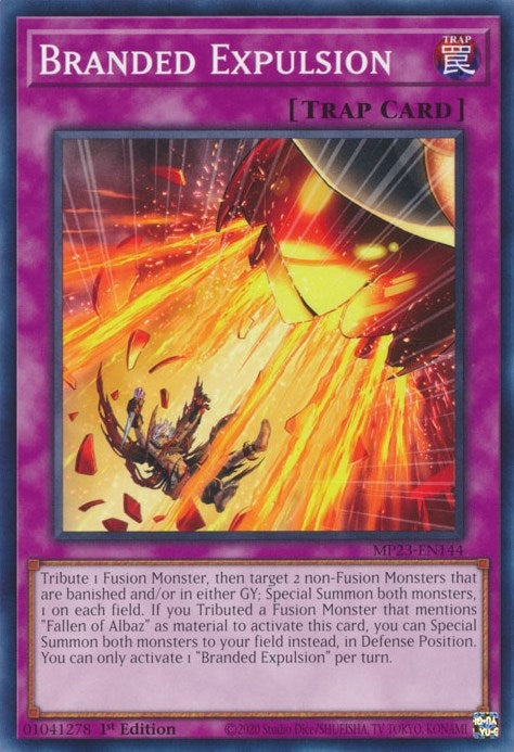 Image for Branded Expulsion (MP23-EN144) (25th Anniversary Tin: Dueling Heroes Mega Pack) (MP23) - YuGiOh
