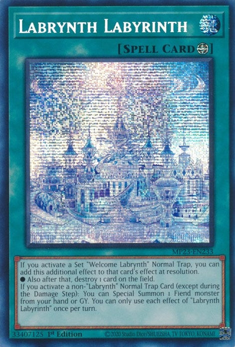 Image for Labrynth Labyrinth (MP23-EN233) (25th Anniversary Tin: Dueling Heroes Mega Pack) (MP23) - YuGiOh
