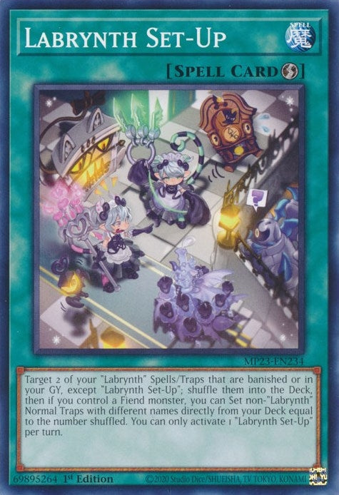 Image for Labrynth Set-Up (MP23-EN234) (25th Anniversary Tin: Dueling Heroes Mega Pack) (MP23) - YuGiOh
