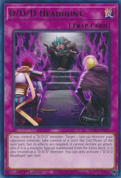 Image for D/D/D Headhunt (MP23-EN043) (25th Anniversary Tin: Dueling Heroes Mega Pack) (MP23) - YuGiOh