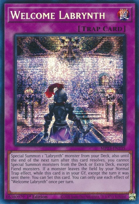 Image for Welcome Labrynth (MP23-EN235) (25th Anniversary Tin: Dueling Heroes Mega Pack) (MP23) - YuGiOh