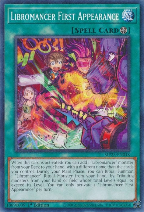 Image for Libromancer First Appearance (MP23-EN048) (25th Anniversary Tin: Dueling Heroes Mega Pack) (MP23) - YuGiOh
