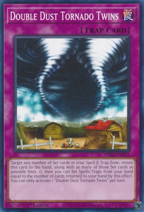 Image for Double Dust Tornado Twins (MP23-EN147) (25th Anniversary Tin: Dueling Heroes Mega Pack) (MP23) - YuGiOh