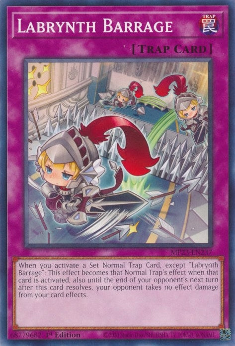 Image for Labrynth Barrage (MP23-EN237) (25th Anniversary Tin: Dueling Heroes Mega Pack) (MP23) - YuGiOh