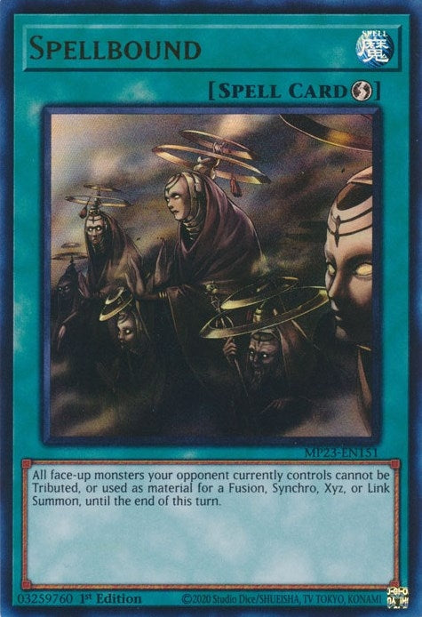 Image for Spellbound (MP23-EN151) (25th Anniversary Tin: Dueling Heroes Mega Pack) (MP23) - YuGiOh