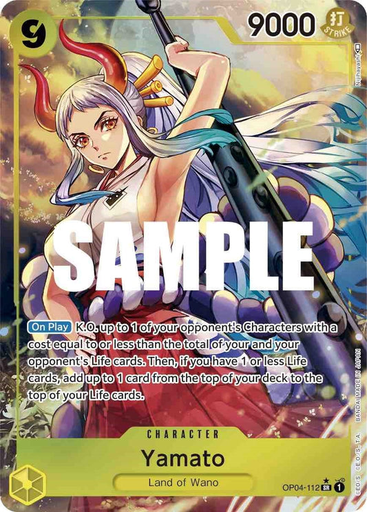 Image for Yamato (Alternate Art) (OP04-112) (Kingdoms of Intrigue) - One Piece Card Game