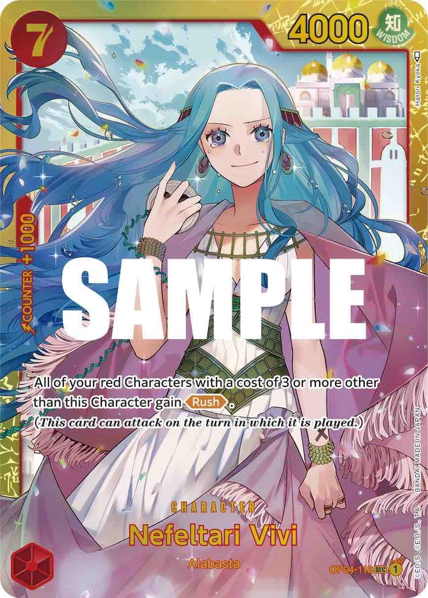 Image for Nefeltari Vivi (118) (OP04-118) (Kingdoms of Intrigue) - One Piece Card Game
