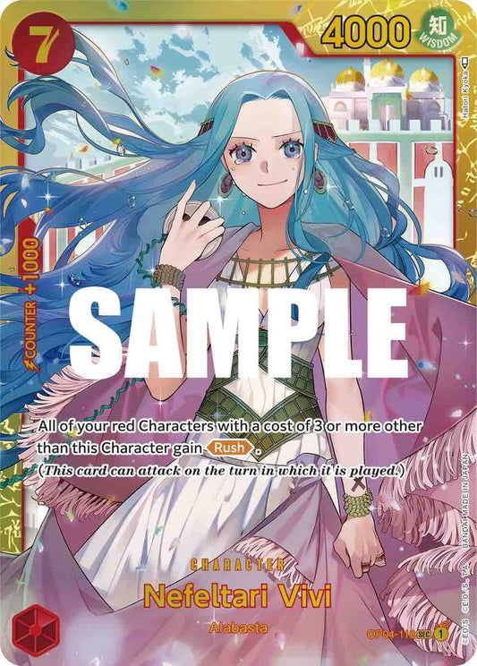 Image for Nefeltari Vivi (118) (OP04-118) (Kingdoms of Intrigue) - One Piece Card Game