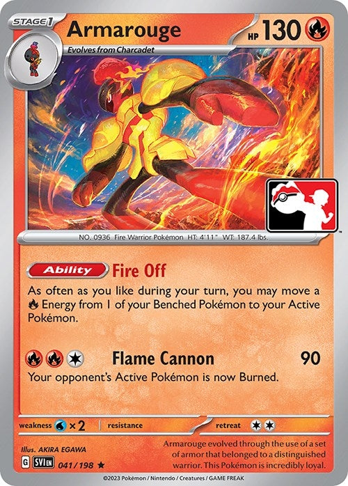 Image for Armarouge (041/198) (Prize Pack Series Cards) - Pokemon