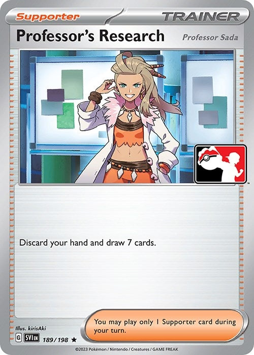 Image for Professor's Research (189/198) (Prize Pack Series Cards) - Pokemon