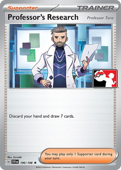 Image for Professor's Research (190/198) (Prize Pack Series Cards) - Pokemon