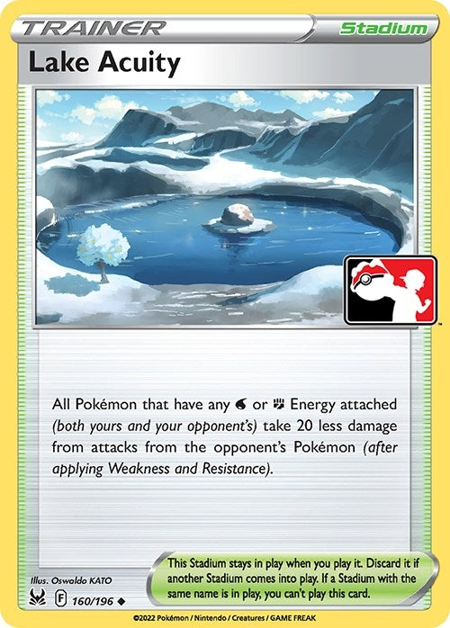 Image for Lake Acuity (160/196) (Prize Pack Series Cards) - Pokemon