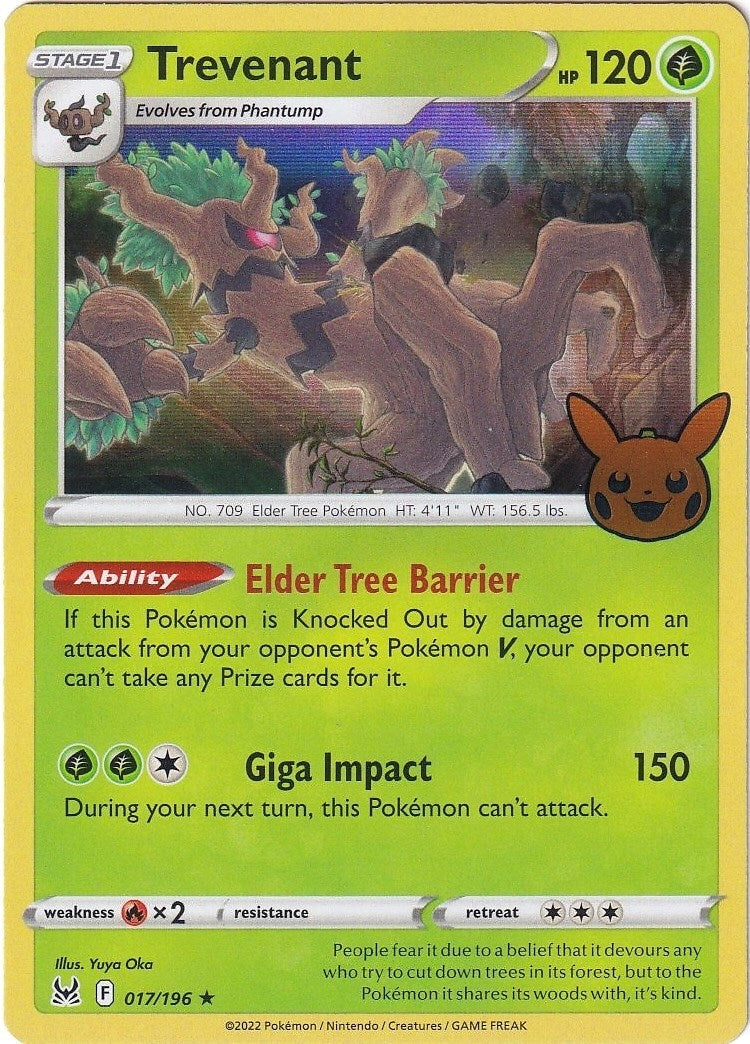 Image for Trevenant (017/196) (Trick or Trade BOOster Bundle 2023) - Pokemon