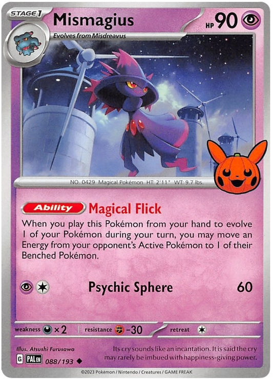 Image for Mismagius (088/193) (Trick or Trade BOOster Bundle 2023) - Pokemon