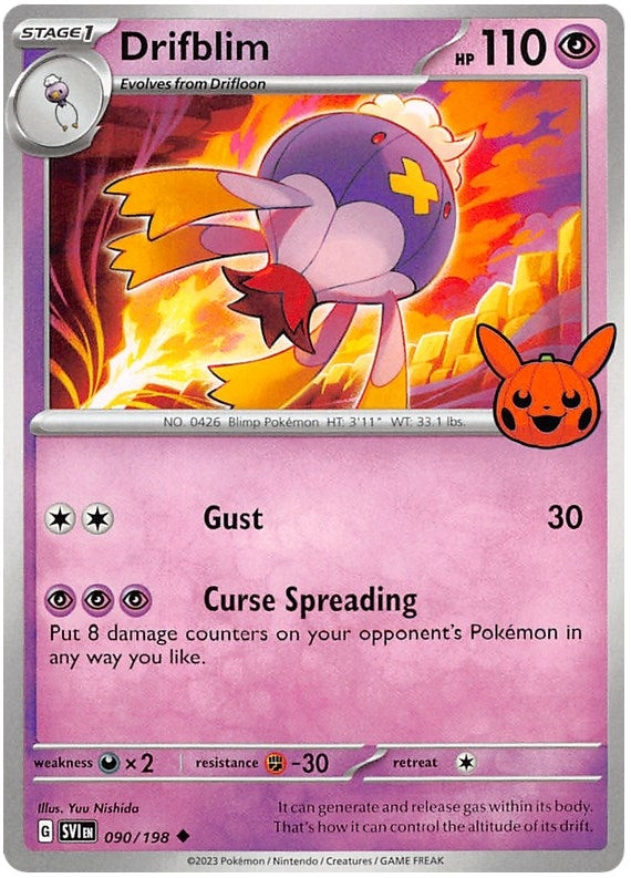 Image for Drifblim (090/198) (Trick or Trade BOOster Bundle 2023) - Pokemon