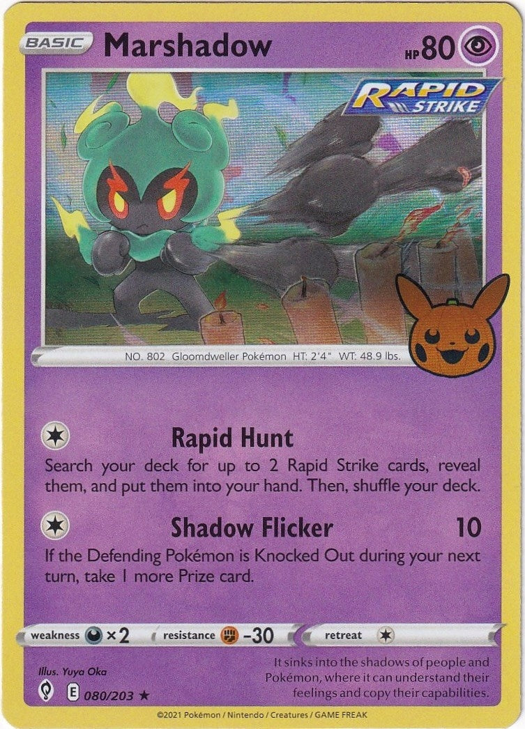 Image for Marshadow (080/203) (Trick or Trade BOOster Bundle 2023) - Pokemon