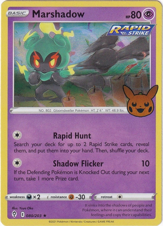 Image for Marshadow (080/203) (Trick or Trade BOOster Bundle 2023) - Pokemon
