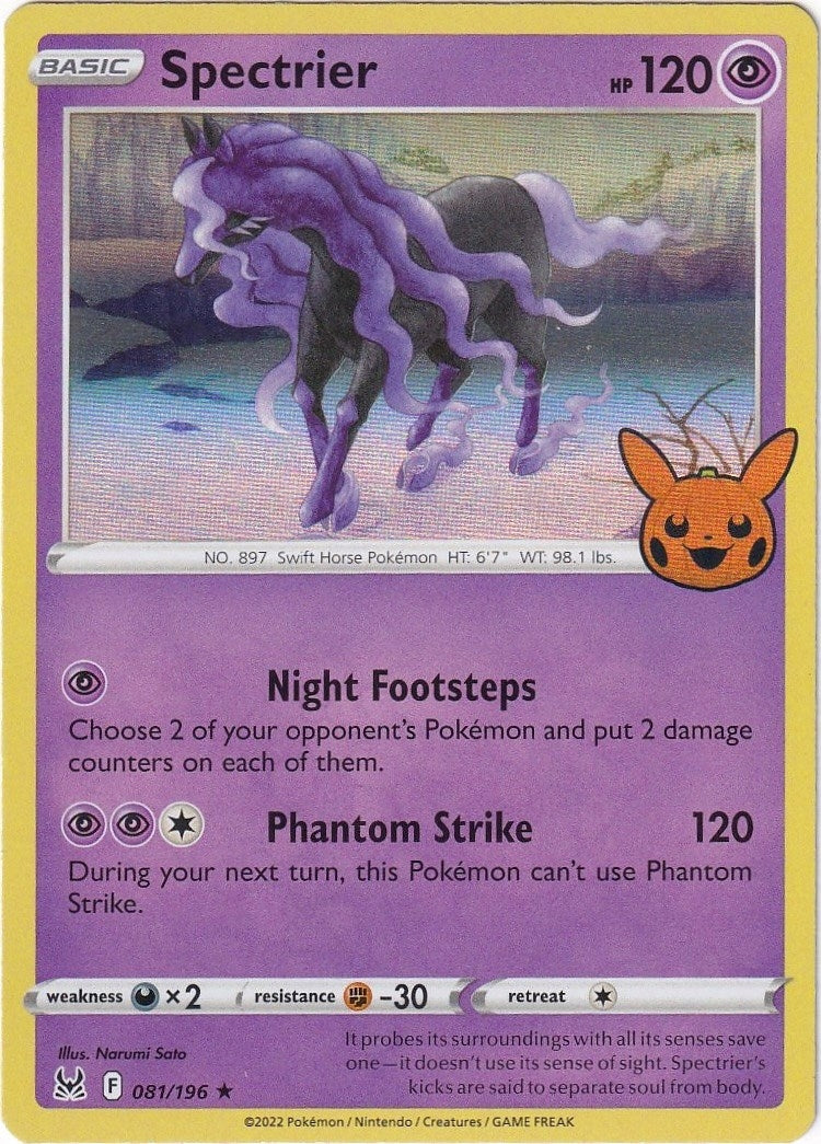 Image for Spectrier (081/196) (Trick or Trade BOOster Bundle 2023) - Pokemon