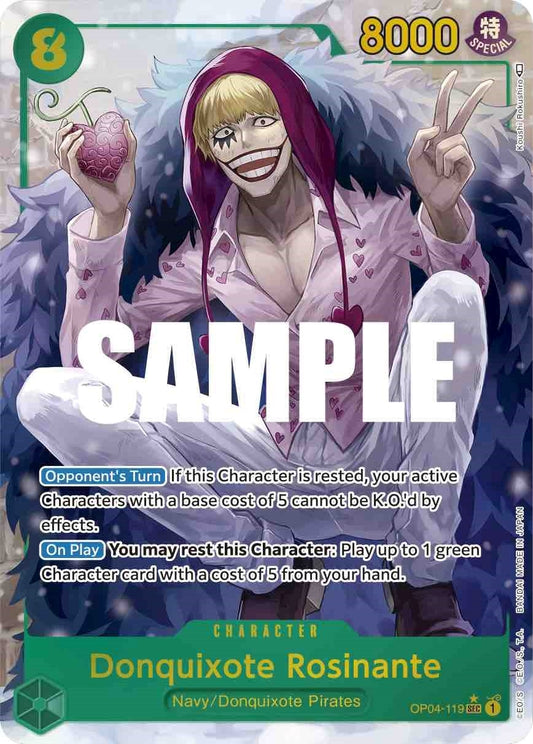Image for Donquixote Rosinante (Alternate Art) (OP04-119) (Kingdoms of Intrigue) - One Piece Card Game