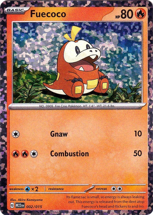 Image for Fuecoco (002/015) (McDonald's Promos 2023) - Pokemon