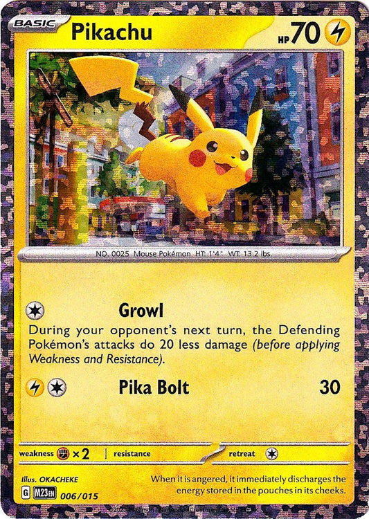 Image for Pikachu (006/015) (McDonald's Promos 2023) - Pokemon