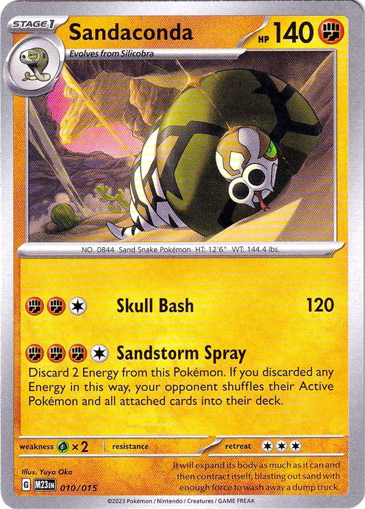 Image for Sandaconda (010/015) (McDonald's Promos 2023) - Pokemon