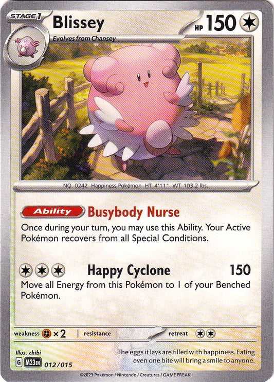 Image for Blissey (012/015) (McDonald's Promos 2023) - Pokemon