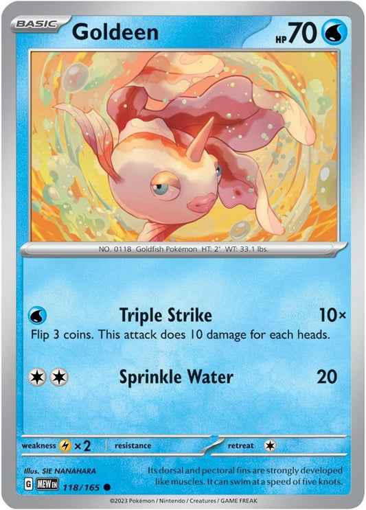 Image for Goldeen (118/165) (SV: Scarlet & Violet 151) - Pokemon