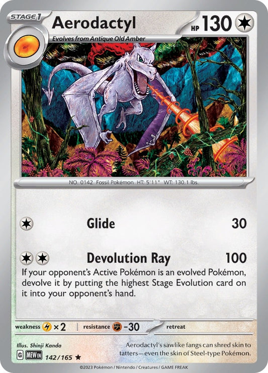Image for Aerodactyl (142/165) (SV: Scarlet & Violet 151) - Pokemon