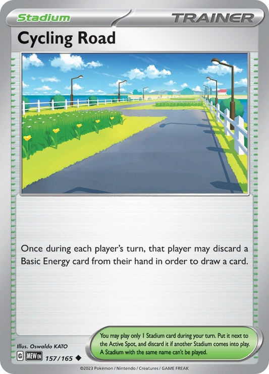 Image for Cycling Road (157/165) (SV: Scarlet & Violet 151) - Pokemon