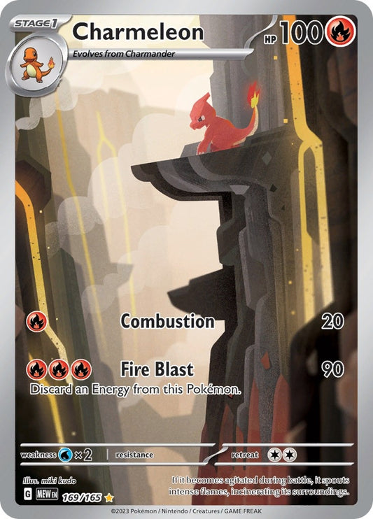 Image for Charmeleon (169/165) (SV: Scarlet & Violet 151) - Pokemon