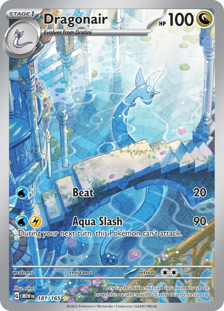 Image for Dragonair (181/165) (SV: Scarlet & Violet 151) - Pokemon