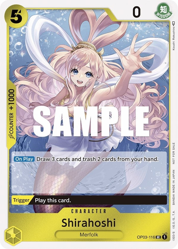 Image for Shirahoshi (Dash Pack) (OP03-116) (Kingdoms of Intrigue) - One Piece Card Game