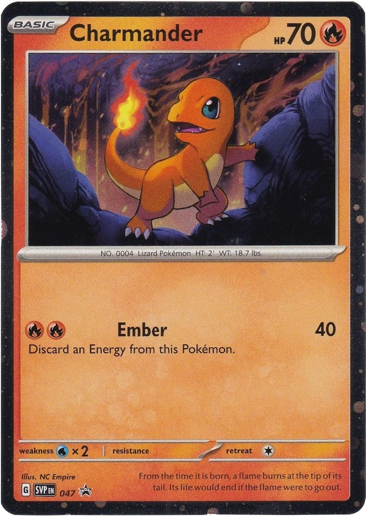 Image for Charmander - 047 (Cosmos Holo) (047) (SV: Scarlet & Violet Promo Cards) - Pokemon