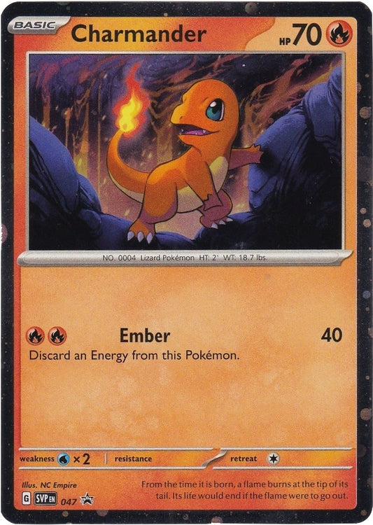 Image for Charmander - 047 (Cosmos Holo) (047) (SV: Scarlet & Violet Promo Cards) - Pokemon